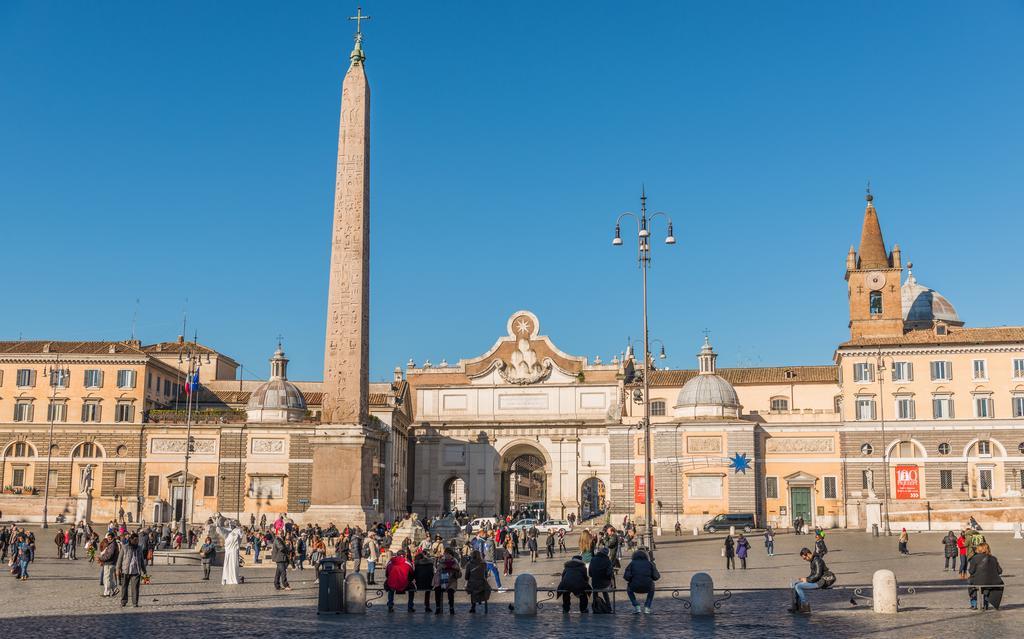 Willa Martina A Piazza Del Popolo Rzym Zewnętrze zdjęcie