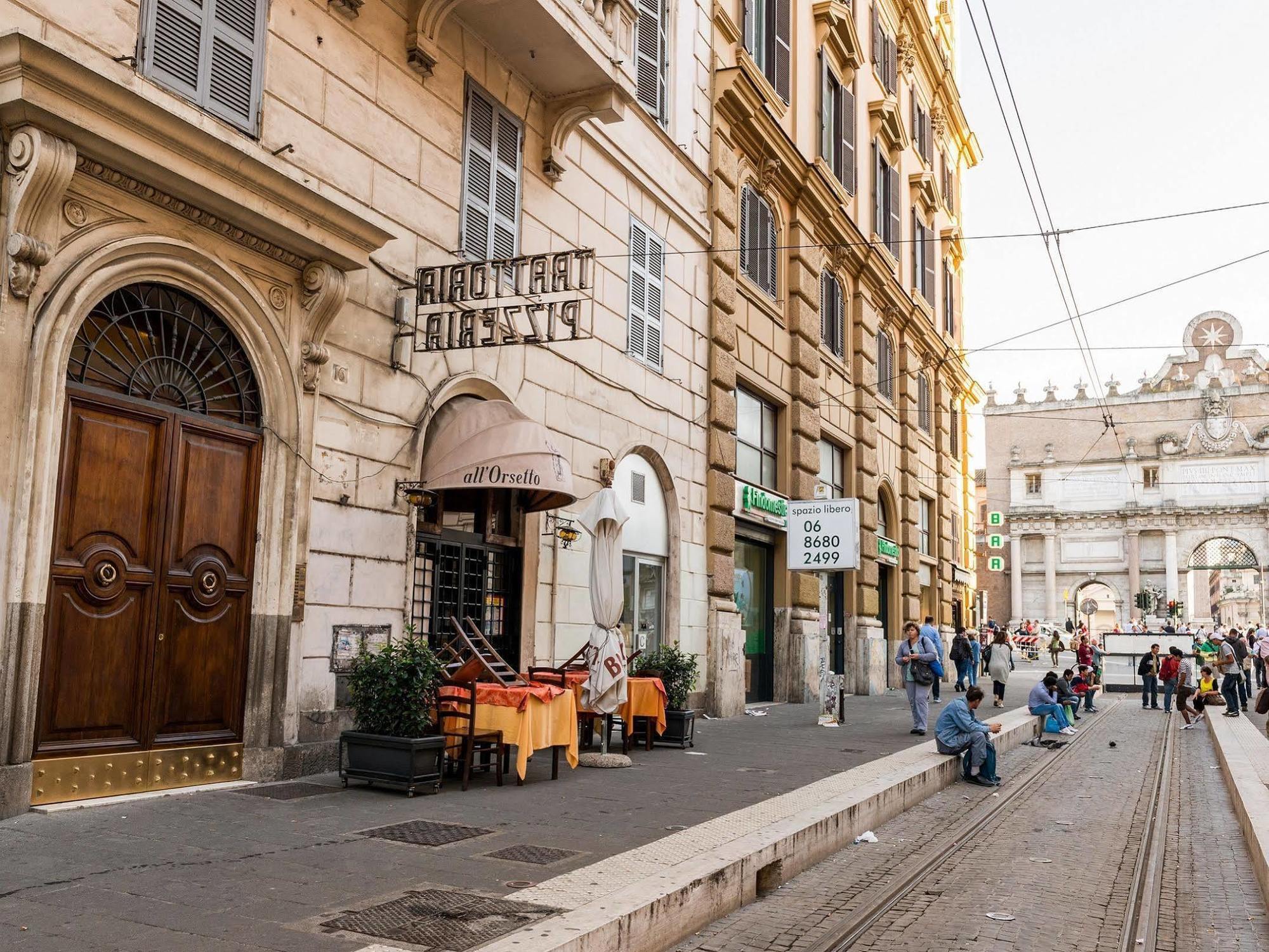 Willa Martina A Piazza Del Popolo Rzym Zewnętrze zdjęcie